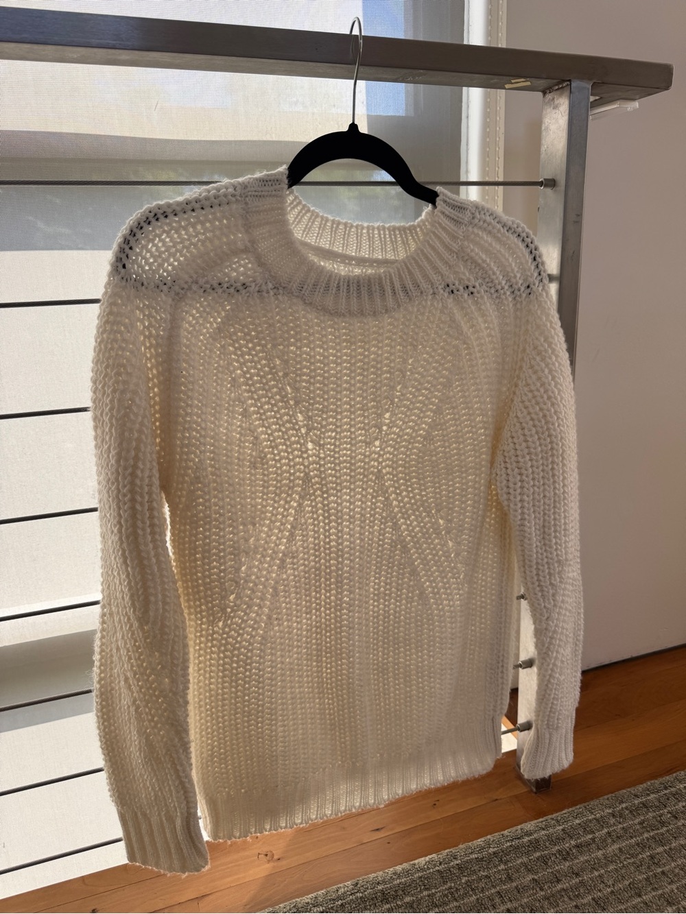 Anine Bing Oversized Sweater - White
